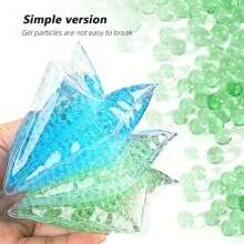 1pc Reusable Gel Ice Pack With Strap - Applicable For Knee, Back, Ankle Injuries - Cold/Hot Therapy Gel Bead Bag - Multicolor - View 7