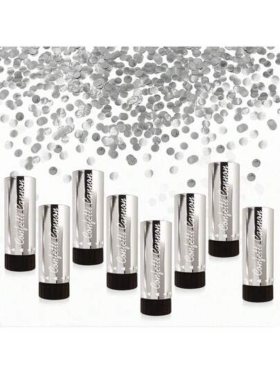 3pcs Colorful Paper Confetti Poppers, Multicolor Paper Confetti Hand-Held Twist Poppers, Party Decorations For Graduation, Wedding, Birthday, Gender Reveal, New Year, Mother's Day, Graduation Ceremony And Other Occasions