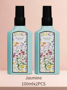 PEACH JO+ 1 pezzo/100ml Spray profumato per tessuti, spray profumato per abbigliamento, fragranza leggera e freschezza persistente, deodorante per ambienti, adatto per tutti i tipi di vestiti, bagni, camere da letto, armadi, soggiorni e automobili, regalo per compleanni e cerimonie di laurea