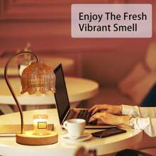 Candle Warmer Lamp With Timer,Dimmable Candle Warmer Lamp, Adjustable Height Candle Lamp, Electric Candle Lamp Warmer,Gifts For Mom,Mother's Day Gifts,Christmas Gifts,Home Decor Products