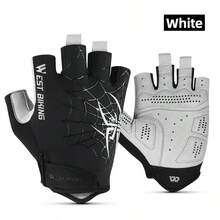 Gloves de seda de hielo con dedo corto de verano, dedos medios Glovos para exteriores, transpirables, antideslizantes Equipo de Globos - Multicolor - Ver 11