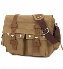 Men Briefcase - Grey - View 1