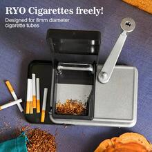 8.0mm Cigarette Rolling Machine With Grooved Board, Manual Cigarette Roller, Portable Home Cigarette Maker, DIY Cigarette Rolling Kit, Christmas Decorations, Christmas Gift