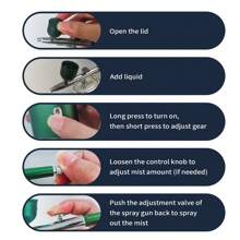 1pc Airbrush Kit 1200mah Airbrush Set With Compressor Portable Airbrush Set For Makeup Cake Decoration Model Painting Nail Art Barber