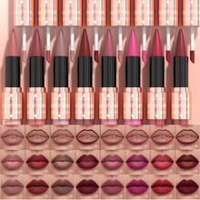 AINIPINK 1pcs [ Lip Gloss + Lipstick ], 2-In-1 Matte Easy To Color, Waterproof, Sweat-Proof, Non-Stick To Cup, Non-Fading, Long-Lasting, Exquisite, Suitable For Gifts, Festival Makeup, And Performance Makeup - Multicolor - View 12