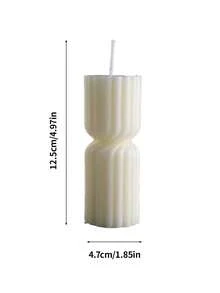 1 szt. Kreatywna nordycka minimalistyczna świeca aromaterapeutyczna w paski, ręcznie robiona jednokolorowa geometryczna świeca filarowa, odpowiednia do dekoracji świec, prezenty świecowe, świece sojowe, zestawy świec, świece urodzinowe, świeczniki, prezenty dla przyjaciół, prezenty dla kobiet, wystrój domu, prezenty zimowe, dekoracje prezentów, urocze świece, świece zapachowe na ukończenie szkoły, wesele