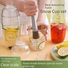Hand Cranked Shaker, Mashing Stick, Ice Hammer, Juicing Stick, Fruit Crushing And Juicing Hammer, Hand Pounding Lemon Tea Tools, Wine Set, Hand Cranked Tools - Multicolor - View 2