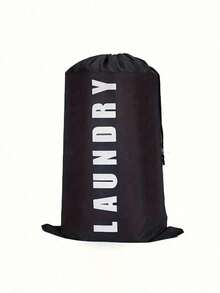 可水洗抽绳洗衣袋，脏衣收纳袋，布艺洗衣篮，旅行洗衣袋，大容量，便携式脏衣收纳篮，适用于卧室、浴室和洗衣房收纳，简约设计，大容量，可收纳毯子和其他衣物，易于放入洗衣篮，可机洗，适合日常使用、旅行、露营、居家、商务、返校季、旅行必备、露营必备。 - 彩色 - 查看 13