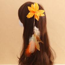 Bandana de mujer, diademas hippie, accesorios para el cabello con arcoíris, diadema bohemia con plumas, diadema turbante, banda deportiva, cinta para el cabello de moda
