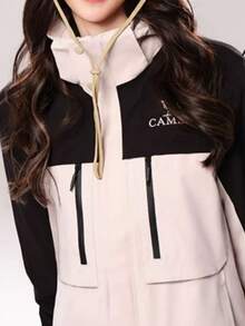 CAMEL CROWN Outdoor Men's Three-In-One Down Jacket Waterproof Cold-Resistant Mountaineering Jacket - Phantom Dark Oak Ash - View 4