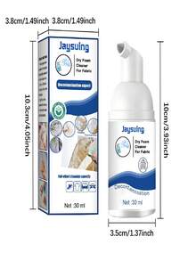 JAYSUING 30ml Foam Cleaner, Cleans Stubborn Stains On Down Jackets, Carpets, Clothes, Dry Cleaning Agent - Multicolor - View 2