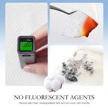 56 Pack Compressed Towels Tablets, Disposable Face Compressed Towels, 11x9.5 Inches Soft Wipe Face Washcloths, Portable Coin Tissue For Outdoor Travel Camping Hiking Sport Hotel Beauty Salon - White - View 9