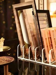 2pcs/1pc Eyeshadow Palette Organizer, Cosmetic Storage Box, Makeup Holder Display Stand, Suitable For Vanity, Bathroom Counter, Cabinet, Photography Props,Organizers,Drawer Divider,Organisation,Perfume