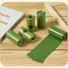 8卷/160个 - 加厚宠物垃圾袋，超厚狗屎袋