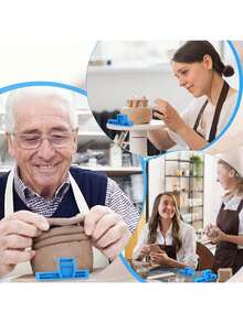 Pottery Clay Wire Cutter, Ceramic Cut Off Tools Plastic Clay Wire Cutter Hand Pottery Tools And Supplies For Cutting Mud Handcraft - Multicolor - View 4