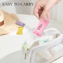 56 Pack Compressed Towels Tablets, Disposable Face Compressed Towels, 11x9.5 Inches Soft Wipe Face Washcloths, Portable Coin Tissue For Outdoor Travel Camping Hiking Sport Hotel Beauty Salon - White - View 8