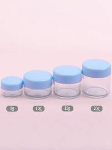 1 个迷你可再填充化妆品容器，旅行必需品，方便的家居收纳盒，节省空间，多功能 - 彩色 - 查看 16