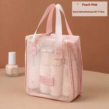 Uma bolsa de higiene pessoal multifuncional, de alta capacidade e de alta qualidade, portátil, com compartimentos separados para viagens