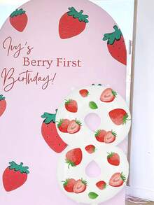 Bóng bay giấy bạc 0-9 có hình dán dâu tây - Đồ trang trí tiệc sinh nhật, Chủ đề công chúa, Đồ dùng tiệc tùng, Trang trí nhà tiệc, Trang trí tiệc sinh nhật | Trang trí chủ đề dâu tây | Bóng bay bền, Đồ trang trí tiệc sinh nhật - Số màu trắng có hình dán quả dâu tây - Xem 10