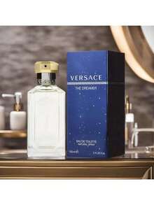 Versace 梦想家男士淡香水喷雾 EDT 香水 1.7 盎司/50 毫升 3.4 盎司/100 毫升 持久留香 男友 丈夫 父亲 兄弟 生日 毕业派对 旅行 露营 户外 学校 校园旅行 节日 周年纪念 秋季 万圣节 秋季造型 庄严奢华 轻松优雅 简约奢华 简约别致 - 美東時間 - 查看 2