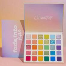 ColourPop Stone Cold Fox Eyeshadow Palette - 30 Pan Cool Tone Eye Makeup Palette With Matte & Metallic Finishes - High-Pigment Eye Makeup With A Long-Wearing Formula (1.16 Oz) - 淡入色調 - 查看 7