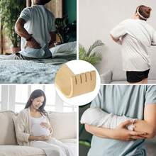 M3 Pcs Bamboo Back Scratcher 100% Natural Bamboo Back Scratchers 17 Inch Long Handle Back Scratchers For Adults Men Women 16.5 Inches 5001 - 如圖 - 查看 4