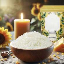 1000克蜂蜡片，白色蜂蜡颗粒，用于DIY蜡烛制作，香薰 - 顆粒白峰蠟 - 查看 8