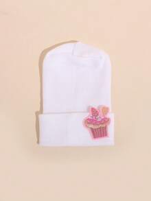 4 chiếc mũ bệnh viện cho trẻ sơ sinh, thoáng khí và ấm áp, mũ len mùa đông, dành cho cả bé trai và bé gái, mềm mại và dễ thương, phù hợp cho phòng trẻ sơ sinh. - Cô gái nhiều màu - Xem 9