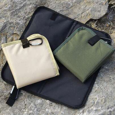 1 件户外露营可折叠便携式座垫、公园草坪防潮垫、徒步地垫、椅垫、野餐垫