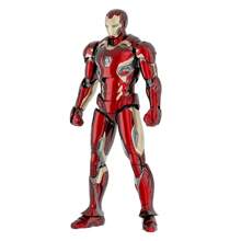 Serie Disney Marvel Superhéroe Iron Man Mk45 1:12 Modelo Ensamblable de Juguetes, Ornamento de Escritorio Creativo Ensamblable, Se Puede Usar Como Decoración de Habitación Regalo