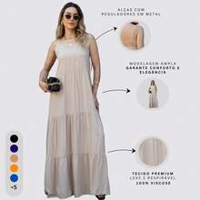 Women Dresses - Beige - View 10