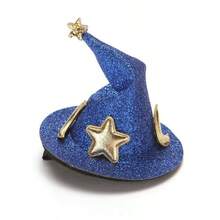 Halloween Haarschmuck, neue rote Hexenhut Haarspange, süße lustige gruselige Party Kopfbedeckung