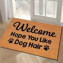 1 件防滑迎宾入口垫，适用于人流量大的区域 - 秋季、感恩节、万圣节和收获主题室内外门垫 - 非常适合家庭和房间装饰