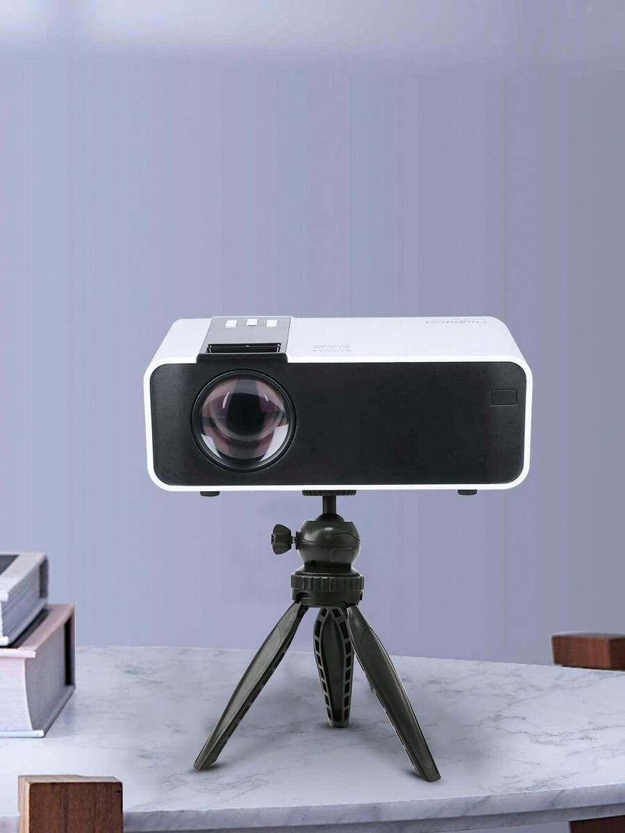 ThundeaL 投影仪支架 可折叠云台三脚架 适用于投影仪、相机三脚架 - 黑色 - 查看 1