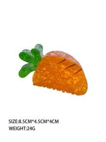 1pc Korean Fruit Series Large Hair Claw Clip, Acrylic Cute Ponytail Claw Hair Clip Accessories Suitable For Daily Travel, Gatherings, Beach Parties, And Wearing During Summer, Autumn, And Back To School Seasons Holiday Essential