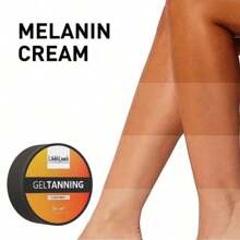 EverlyX Crema Bronceadora Gel Tanning Potenciador - Acelerador De Bronceado Natural Con Melanina - Mejora El Tono De La Piel, Nutre E Hidrata Mientras Broncea - Resultados Rápidos Y Efecto Glow En Playa O Solárium - ✅ Envios A España En 24/48h
