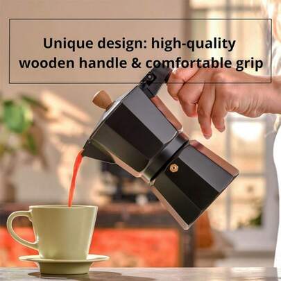 Cafetera espresso italiana, cafetera espresso, moka espresso italiana , moka de aluminio de alta calidad, amantes del café