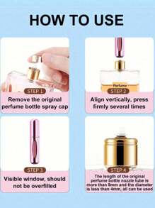 5/3/1 件 5ML 香水可填充瓶、可填充香水雾化瓶、香水旅行喷雾装瓶机、迷你便携式液体容器、旅行必需品、海滩旅行收纳袋、暑假返校、女士香水、香水分装瓶、家居装饰