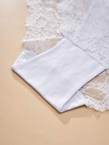 6条装加大码女士白色蕾丝内裤 - 性感舒适内衣 - 彩色 - 查看 9
