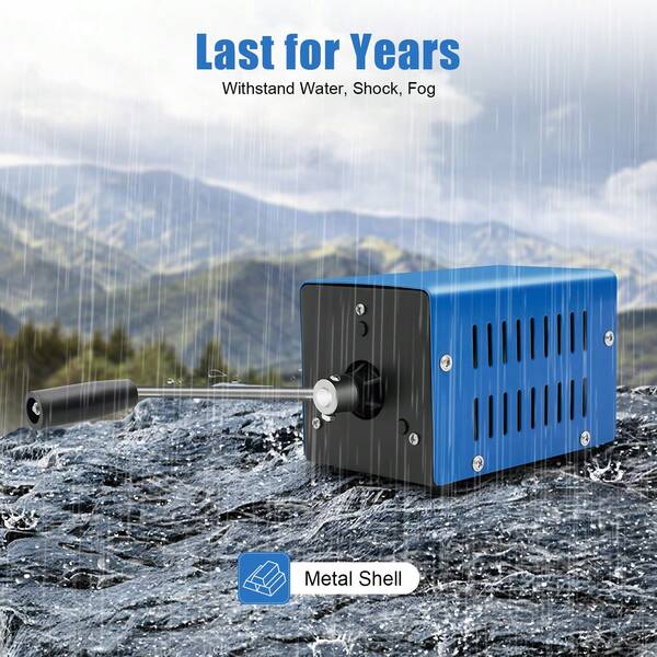 Hand Crank Generator, Portable USB Manual Emergency Generators, Multifunction High Power 20W 28V, With Handle, For Outdoor Camping Survival Activities