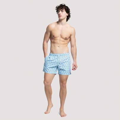 Apres Life Metric Blue Swimshorts