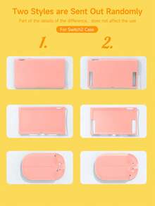 1 件线条艺术海洋元素设计保护壳，兼容 2/Switch NS/Switch OLED/Switch Lite，柔软 TPU 多色防震防滑外壳，兼容 Switch 控制台和控制器、游戏配件 - 彩色 - 查看 10