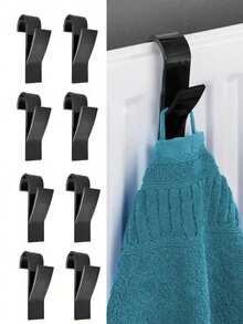 4/8 Stück Handtuchhalter Haken für Badezimmer, Bademantel Haken, Heizelement Haken, Badezimmer Aufhängevorrichtung, Kleiderhaken, lose Zubehörteile, zylindrische Heizelement Kleiderhaken, einfach zu installierende wandmontierte Kleiderhaken, platzsparend, langanhaltend Handtuchhalter Haken für Bademäntel, Kleidung und Handtücher, ohne Bohren erforderlich