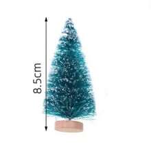 Casa de madera de Navidad en miniatura 1:12 para escenario de casa de muñecas, juguete en miniatura, prop de fotografía OB11, decoración de hogar en miniatura, accesorio de decoración de manualidades DIY