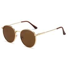 1pc Ladies' Metal Frame Round Frame Fashionable Retro Versatile Fashion Glasses Are Suitable For Daily Outings And Wearing As Beach Accessories Round Shape