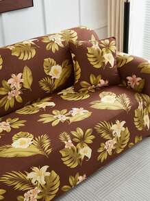 1PC Printed Elastic Living Room Sofa Cover Chaise Longue Modular Sofa Cover - Multicolor - View 7