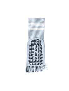 1/3/6 đôi tất tập yoga chuyên nghiệp nhiều màu cho nữ, tất đi sàn silicon chống trượt, tất cổ chân trong nhà dành cho tập Pilates, thể dục, tất thể thao ống dài mùa xuân/hè, tất ngón chân - Nhiều màu - Xem 18