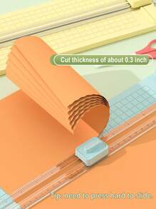 4-In-1 Paper Cutter Set, Creative Mini Multi-Functional Trimmer With 4 Blades For Students, Cutting Photos, Documents, Crafts,Back To School,School Supplies