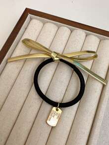 2pcs Women's Blue Bow Denim Effect Elegant Fashion Daily Wear Hair Clips Claw Clips Hair Claws Hair Barrettes, School Stuff, College, Bows, Cute, Hair Accerssories