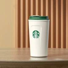 Starbucks 白色 473ml 保溫杯 經典女神 Logo 不鏽鋼保熱保冷隨行杯 高顏值水杯 節慶禮物 情人節七夕 - 白色 - 查看 5